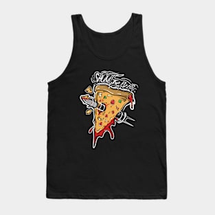 shoot the pizza Tank Top